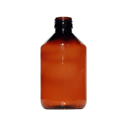 Flacon teinté vide PET 100 ml.