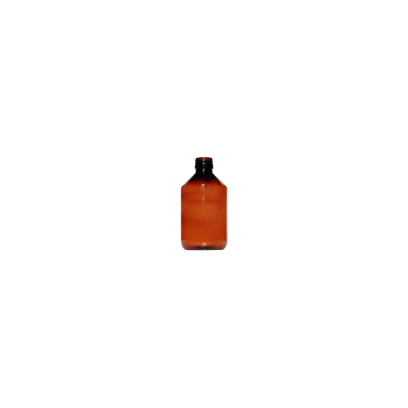 Flacon teinté vide PET 100 ml.